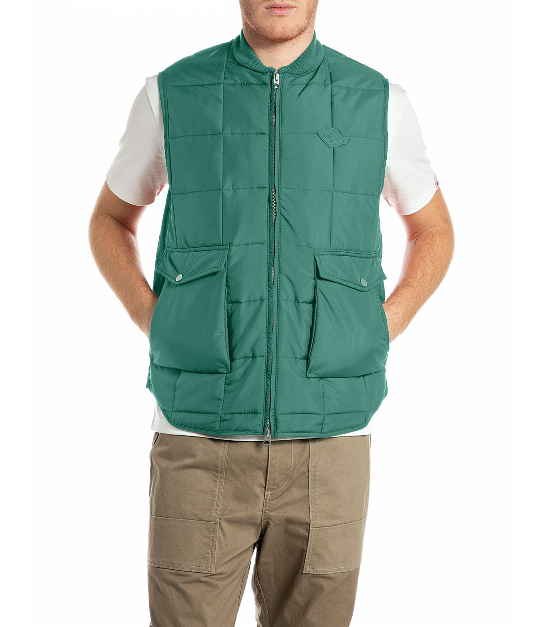 リサイクルリップストップポリ ベスト